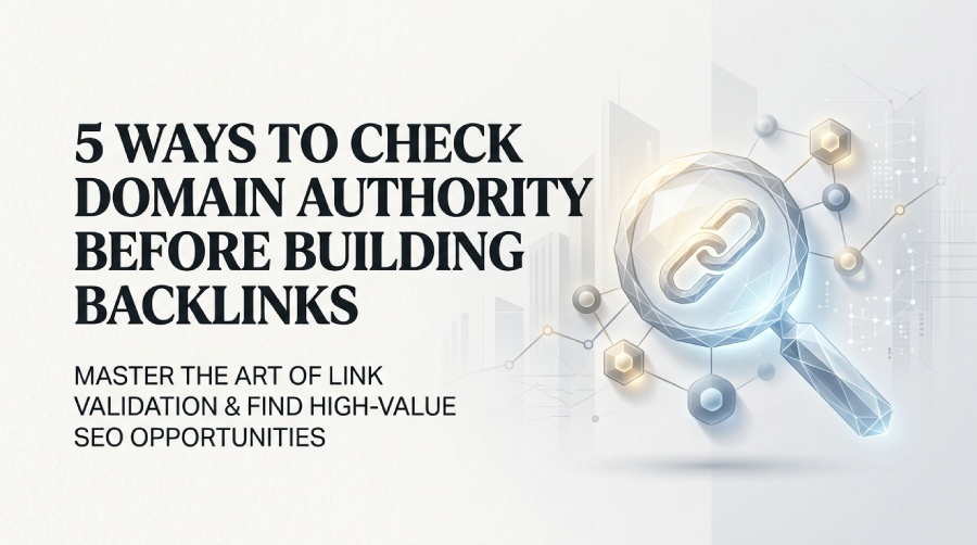 5 Ways to Check Domain Authority Before Building Backlinks